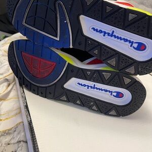 Champion Kids' Red, Blue, and Yellow Sneakers